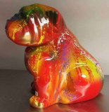 BOULEDOGUE ASSIS 40 CM COULURES MULTICOLORES