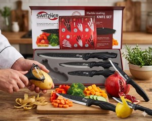 Coffret couteaux Switzner – Set 4 pièces