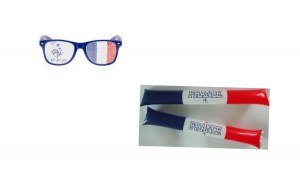 Lot de produits Equipe de France de football - neufs avec emballage - 4210 unités