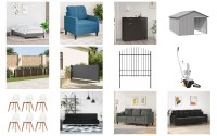 Lot de 503 unités de Mobilier et Autres - Non testé