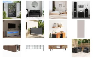 Lot de 503 unités de Mobilier et Autres - Non testé