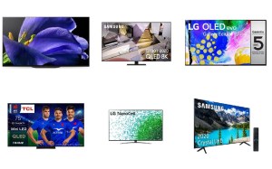 Lot de 12 unités de TV LED, OLED, QLED - Occasion Fonctionnel