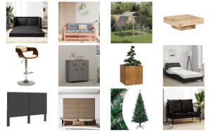 Lot de 481 unités de Mobiliers et Autres - Non testé