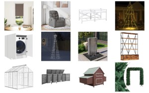 Lots de 544 unités Mobilier et Autres - Non testé