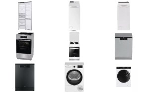 Lot de 18 unités de gros électroménager - Dommages dus au transport