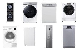 Lot de 19 unités d'appareils électroménagers - Dommages dus au transport