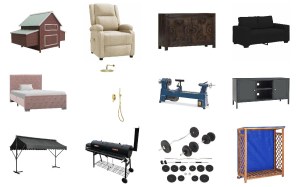 Lot de 546 unités de Mobilier et autres - Non testé