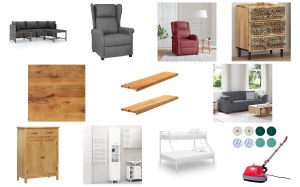 Lot de 637 unités de Mobilier et Autres - Non testé