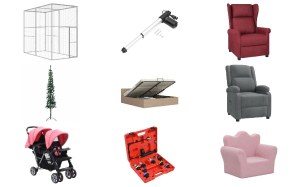 Lots de 491 unités Mobilier et Autres - Non testé