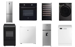 Lot de 25 unités de produits électroménagers - Dommages dus au transport