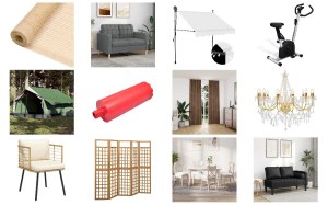 Lot de 664 unités de Mobilier et autres - Non testé