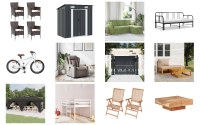 Lots de 639 unités Mobilier, Jardin et Autres - Non testé
