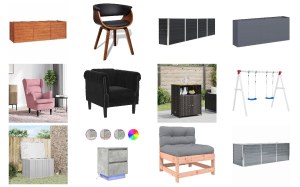 Lot de 635 unités de Mobilier, Maison & Jardin - Non testé