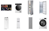 Lot de 27 Appareils électroménagers et TV - Non fonctionnel - Samsung, Hisense...