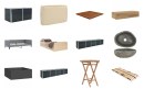 Lot de 646 unités de Mobilier de Maison & Jardin - Non testé