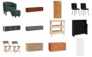 Lot de 649 unités de Mobilier de Maison et Jardin - Non testé