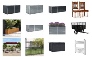 Lot de 678 unités de Mobilier de Maison et Jardin - Non testé