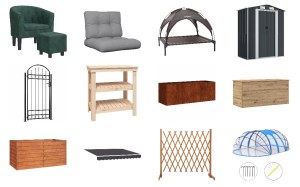 Lot de 649 unités de Mobilier de Maison et Jardin - Non testé