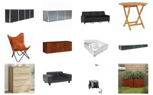 Lot de 616 unités de Mobilier de Maison et Jardin - Non testés