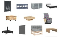 Lot de 623 unités de Mobilier, Maison & Jardin - Non testé