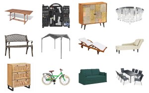 Lot de 634 unités de Mobilier, Maison & Jardin - Non testé
