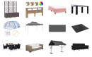 Lot de 588 unités de Mobilier de Maison et Jardin et meubles - Non testés