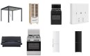 Lot de 11 unités d'Appareils électroménagers et mobilier - Dommages dus au transport