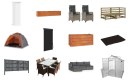 Lot de 667 unités de Mobilier de Maison et Jardin — Non testé