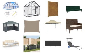 Lot de 732 unités de Mobilier, Maison & Jardin - Non testé