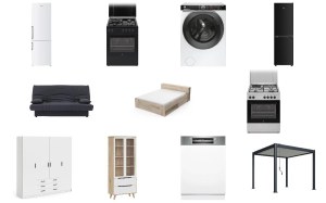 Lot de 11 unités d'Appareils électroménagers et mobilier - Dommages dus au transport
