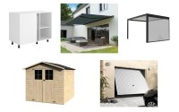 Lot de 238 unités de Mobilier de jardin et de Bricolage - Retours client fonctionnels
