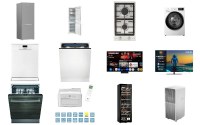 Lot de 32 unités d'appareils électroménagers et high tech - Non fonctionnel
