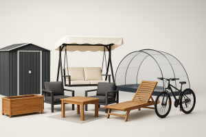Lot de 545 unités de Mobilier, Maison & Jardin - Non testé
