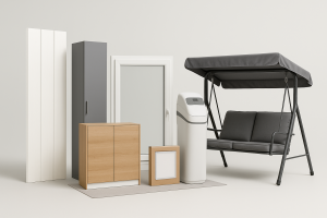 Lot de 339 unités de bricolage et mobilier - Retour client