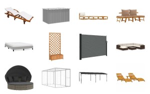 Lot de 533 unités de Mobilier, Maison & Jardin - Non testé