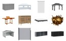 Lot de 589 unités de Mobilier, Maison & Jardin - Non testé