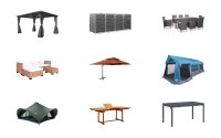 Lot de 736 unités de Mobilier, Maison & Jardin - Non testé