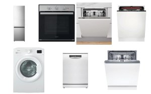 Lot de 8 unités de Gros Electroménager - Dommages dûs au transport