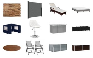 Lot de 644 unités de Mobilier, Maison & Jardin - Non testé