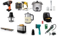 Lot de 373 unités d'appareils électroménagers et outillages - Retour client fonctionnel