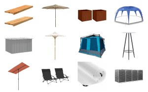 Lot de 736 unités de Mobilier, Maison & Jardin - Non testé