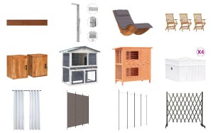 Lot de 630 unités de Mobilier, Maison & Jardin - Non testé