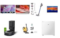 Lots de 26 unités d'appareils électroménagers, TV - Occasion fonctionnel