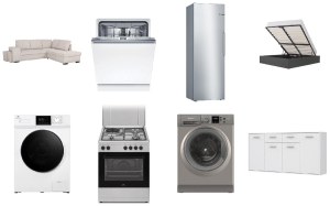 Lot de 10 unités d'Appareils Gros Électroménagers et Mobilier - Retour client fonctionnel