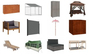 Lot de 651 unités de Mobilier de Maison et Jardin - Bricolage - Non testé