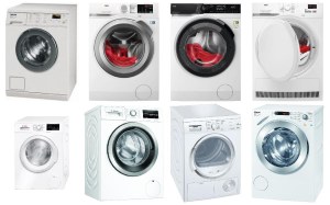 Lot de 16 unités de machines à laver et sèche-linge - Reconditionné B