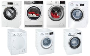 Lot de 16 unités de machines à laver et sèche-linge - Reconditionné B