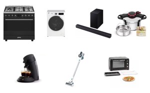 Lot de 32 unités d'appareils électroménagers - Essentiel-B, Listo, Philips
