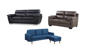 Lot de canapés - Dommages dus au transport - 10 unités