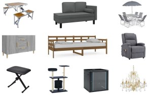 Lot de 1025 unités de divers produits - Non testé